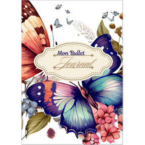 Mon Bullet Journal - Collection Papillons - Art Déco - Alicia Liard