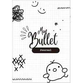 Bullet Journal Noir & Blanc - Collection Les Bestioles - Alicia Liard