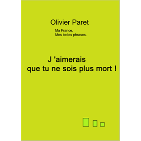 j'aimerais que tu ne sois plus mort - Olivier Paret