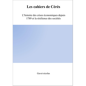 Les cahiers de Cérès - nicolas gavet