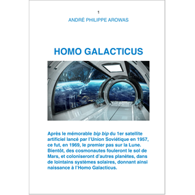 HOMO GALACTICUS - ANDRE-PHILIPPE AROWAS