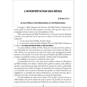 Ibn-Sirine INTERPRETATION DES REVES - abdelkarim ainseba
