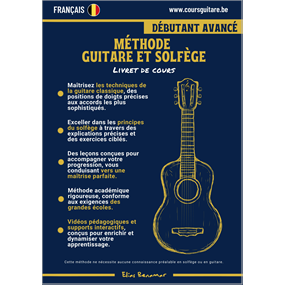 Méthode Solfège Pratique Volume 1 Pour Guitare - Apprendre à Lire Les Notes Facilement