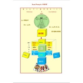 J-F. VAGLIO DICTIONNAIRE vol.2 le CERCLE des mots - les mots de la QUADRATURE - Jean-François Vaglio