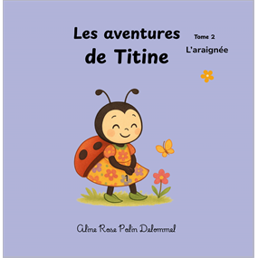 Les aventures de Titine tome 2 l' araignée - aline delommel