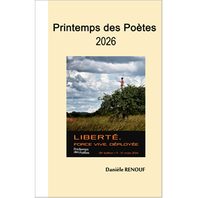 Printemps des Poètes 2026 - Danièle RENOUF