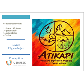 ATIKAPI Vivez une expérience artistique avec Bruno Valente - 9ème Auto-Edition via UBBUESK® - Nathalie OLLIVIER