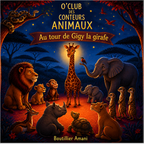 O’Club des conteurs animaux - Au tour de Gigy la girafe - Amani Boutillier