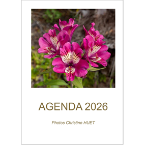 Agenda 2026 gros caractères - Christine HUET