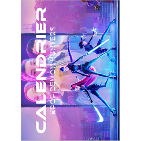 Calendrier mural 2025 / 2026 - KPOP Demon Hunters - Huntrix - Sébastien PAAS