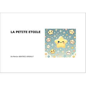 La petite étoile  - Marilyn DESAULT