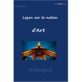 leçon sur la notion d'art - arnaud beaumont