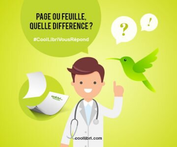 Page ou feuille, quelle différence ?