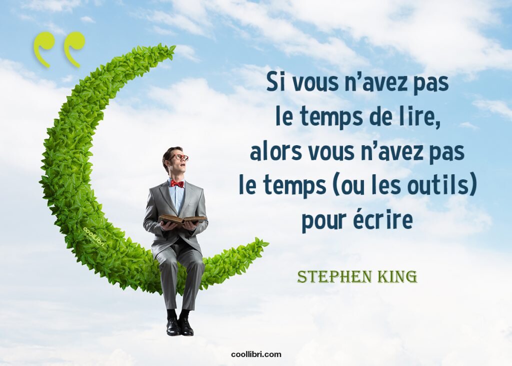 écrire un livre, citation Stephen King