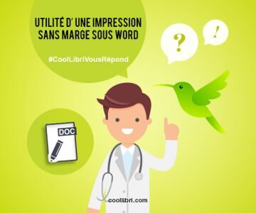 Utilité d’une impression sans marge sous word