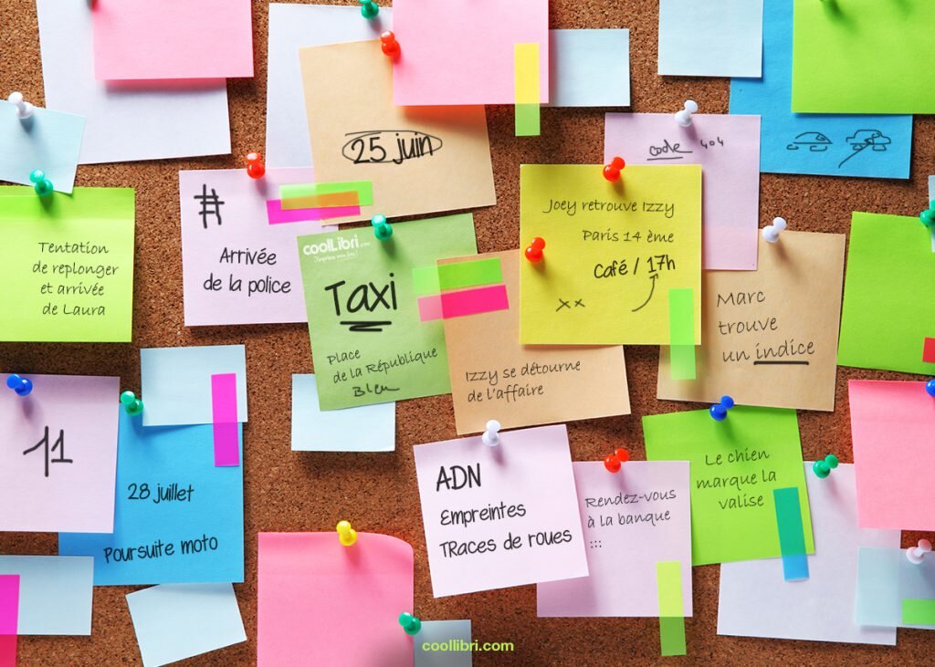 Comment écrire un roman avec la méthode post-it