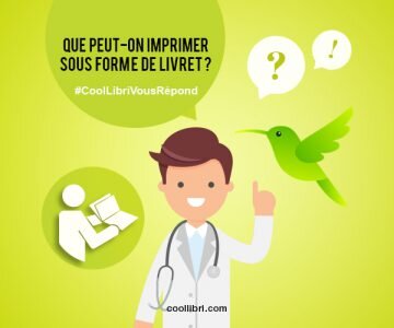 Que peut on imprimer sous forme de livret ?