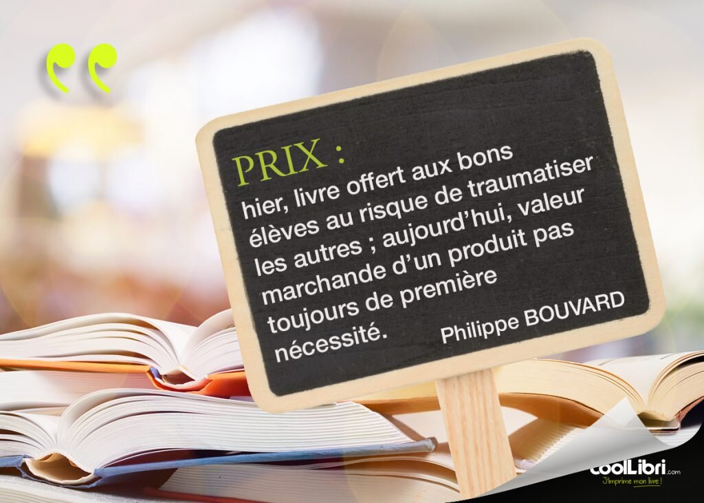 Prix et valeur d'un livre, 2 notions contradictoires