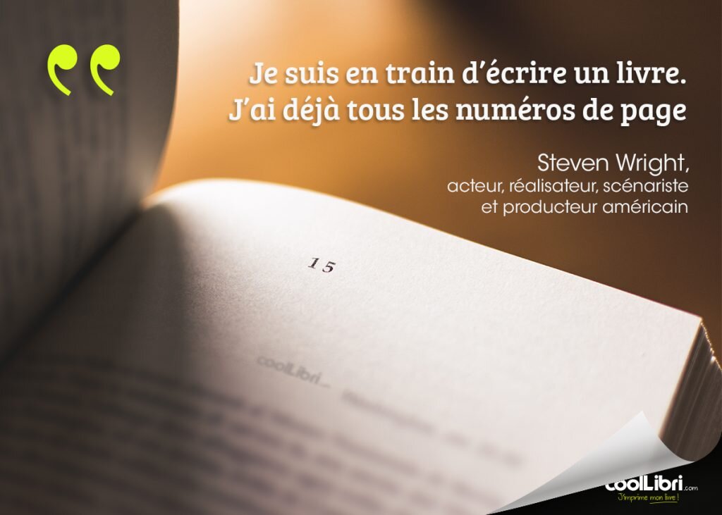 citation numéro de page écrire un livre