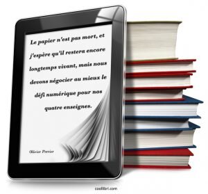 Le papier n'est pas mort, et j'espère qu'il restera encore longtemps vivant, mais nous devons négocier au mieux le défi numérique pour nos quatre enseignes.