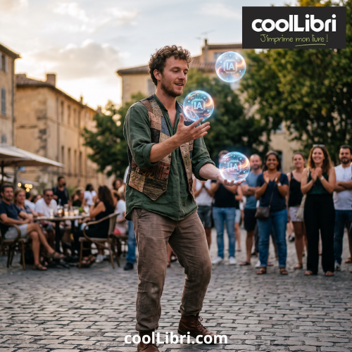IA dans les mains d'un jongleur - coollibri.com