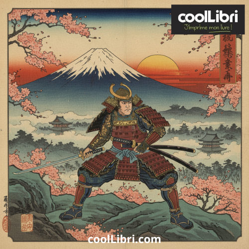 PHOTO ESTAMPE JAPONAISE SAMOURAI - coollibri.com