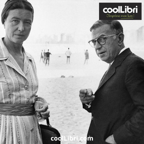 PHOTO SARTRE ET SIMONE DE BEAUVOIR - coollibri.com