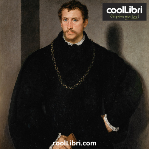 TABLEAU DE L'HOMME AUX YEUX GRIS DU TITIEN - coollibri.com